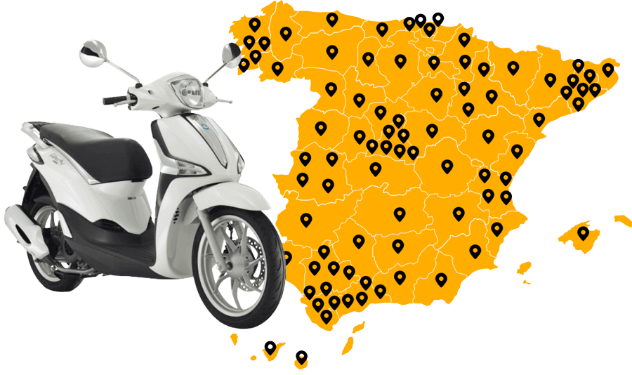 renting moto en asturias 125cc