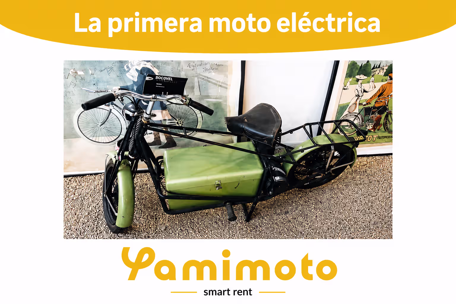Primera motocicleta eléctrica